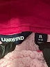Lands' End 100% Polyester Pink Pullover Hoodie Size XL (kids) - photo 3
