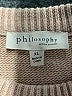 Philosophy Republic Clothing Stripes Tan Pullover Sweater Size XL - photo 7