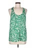 Eclair 100% Polyester Green Sleeveless Blouse Size M - photo 1