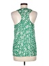 Eclair 100% Polyester Green Sleeveless Blouse Size M - photo 2