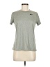 Nike 100% Polyester Gray Active T-Shirt Size M - photo 1