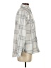 Vineyard Vines 100% Polyester Plaid Gray Long Sleeve Blouse Size 2 - photo 4
