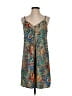 Unbranded 100% Polyester Paisley Tan Casual Dress Size S - photo 1