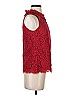 J.Crew Red Sleeveless Blouse Size XS - photo 4