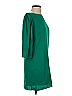 Milly Solid Green Casual Dress Size 0 - photo 4