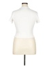 Shein Curve White Short Sleeve Top Size 1X - photo 2