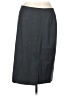 Talbots Solid Gray Wool Skirt Size 10 - photo 1