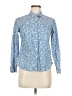Boden 100% Cotton Paisley Blue Long Sleeve Blouse Size 6 (petite) - photo 1