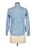 Boden 100% Cotton Paisley Blue Long Sleeve Blouse Size 6 (petite) - photo 2