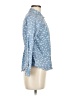 Boden 100% Cotton Paisley Blue Long Sleeve Blouse Size 6 (petite) - photo 4