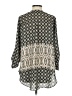 Cato 100% Polyester Gray 3/4 Sleeve Blouse Size S - photo 2