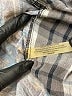 Assorted Brands Plaid Gray Burgundy 3/4 Sleeve Button-Down Shirt Size M - photo 4