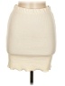 Unbranded Solid Ivory Casual Skirt Size M - photo 1