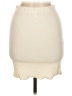 Unbranded Solid Ivory Casual Skirt Size M - photo 2