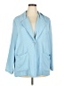 Culture Code 100% Polyester Blue 3/4 Sleeve Blouse Size 2X - photo 1