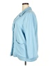 Culture Code 100% Polyester Blue 3/4 Sleeve Blouse Size 2X - photo 5