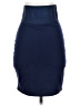 Max Studio Solid Blue Formal Skirt Size XS - photo 2