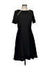 Shani 100% Polyester Solid Black Casual Dress Size 4 - photo 1