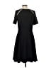 Shani 100% Polyester Solid Black Casual Dress Size 4 - photo 2