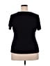 Apt. 9 Black Short Sleeve Top Size XXL - photo 2