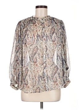 Pookie & Sebastian Long Sleeve Blouse