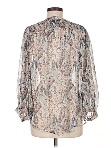 Pookie & Sebastian Long Sleeve Blouse (view 2)