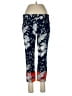 Zara Paisley Blue Active Pants Size 8 - photo 1