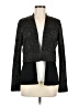 Ronen Chen Chevron-herringbone Black Blazer Size 8 (2) - photo 1