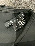 Theory Solid Black Cocktail Dress Size 2 - photo 7