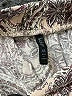 Bebop 100% Rayon Paisley Silver Green Casual Pants Size XS - photo 3