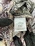 Bebop 100% Rayon Paisley Silver Green Casual Pants Size XS - photo 4