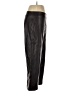 Ann Taylor 100% Polyester Black Faux Leather Pants Size 10 - photo 4