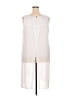 Ashley Stewart 100% Polyester White Sleeveless Blouse Size 22 - 24 Plus - photo 2