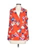 Rose + Olive 100% Polyester Orange Sleeveless Blouse Size L - photo 1