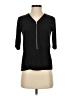 The Kooples Black 3/4 Sleeve Top Size XS (0) - photo 1