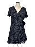 Relipop 100% Polyester Polka Dots Blue Casual Dress Size L - photo 1