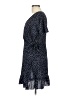 Relipop 100% Polyester Polka Dots Blue Casual Dress Size L - photo 5
