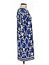 Max Studio Paisley Blue Cocktail Dress Size XS - photo 5