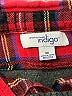Great Northwest Indigo Plaid Gray Pullover Sweater Size M - photo 7