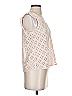 Hinge Ivory Sleeveless Blouse Size XS - photo 4
