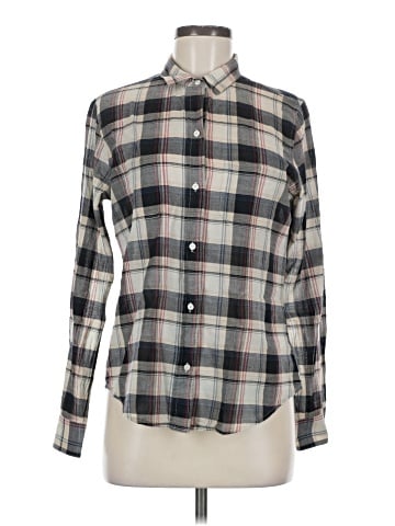 Lily Aldridge for Velvet Long Sleeve Button-Down Shirt (view 1)
