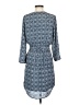 DR2 100% Polyester Paisley Blue Casual Dress Size S - photo 2