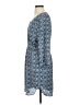 DR2 100% Polyester Paisley Blue Casual Dress Size S - photo 5