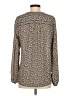 Max Studio 100% Polyester Brown Long Sleeve Blouse Size S - photo 2