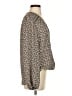 Max Studio 100% Polyester Brown Long Sleeve Blouse Size S - photo 4