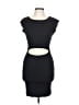 L Space Solid Black Cocktail Dress Size L - photo 1
