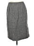 Kasper A.S.L. 100% Wool Chevron-herringbone Gray Wool Skirt Size 8 (petite) - photo 1