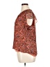 A.L.C. Orange Short Sleeve Blouse Size 14 - photo 5
