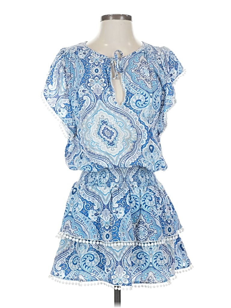 Pre-owned Melissa Odabash Casual Dress In Blue