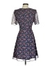 Madewell 100% Polyester Paisley Blue Casual Dress Size 00 - photo 2